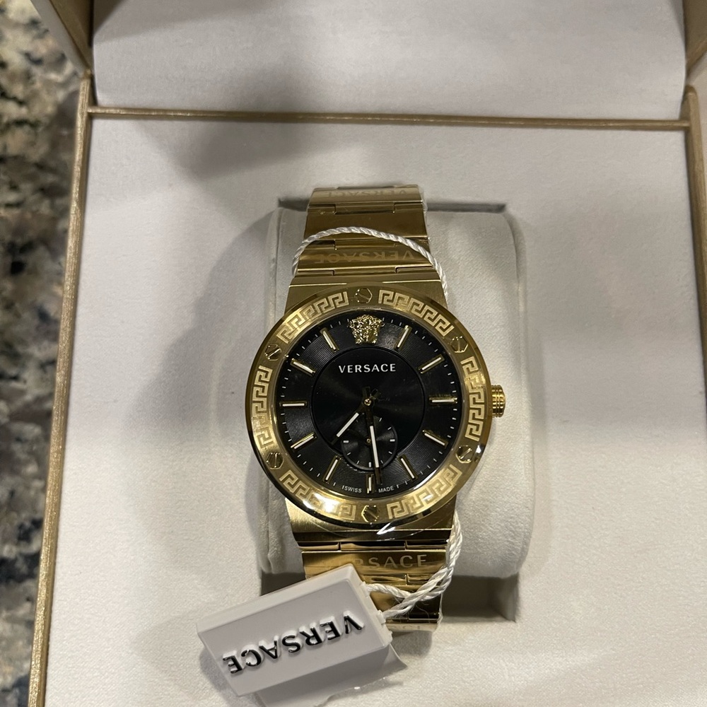 Versace Greca mens watch